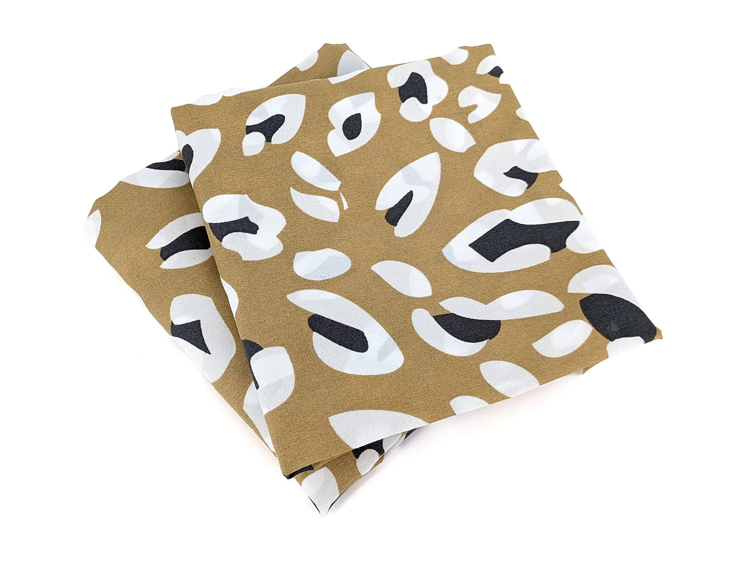 Parure de lit 260x240 cm microfibre PANTERA Marron