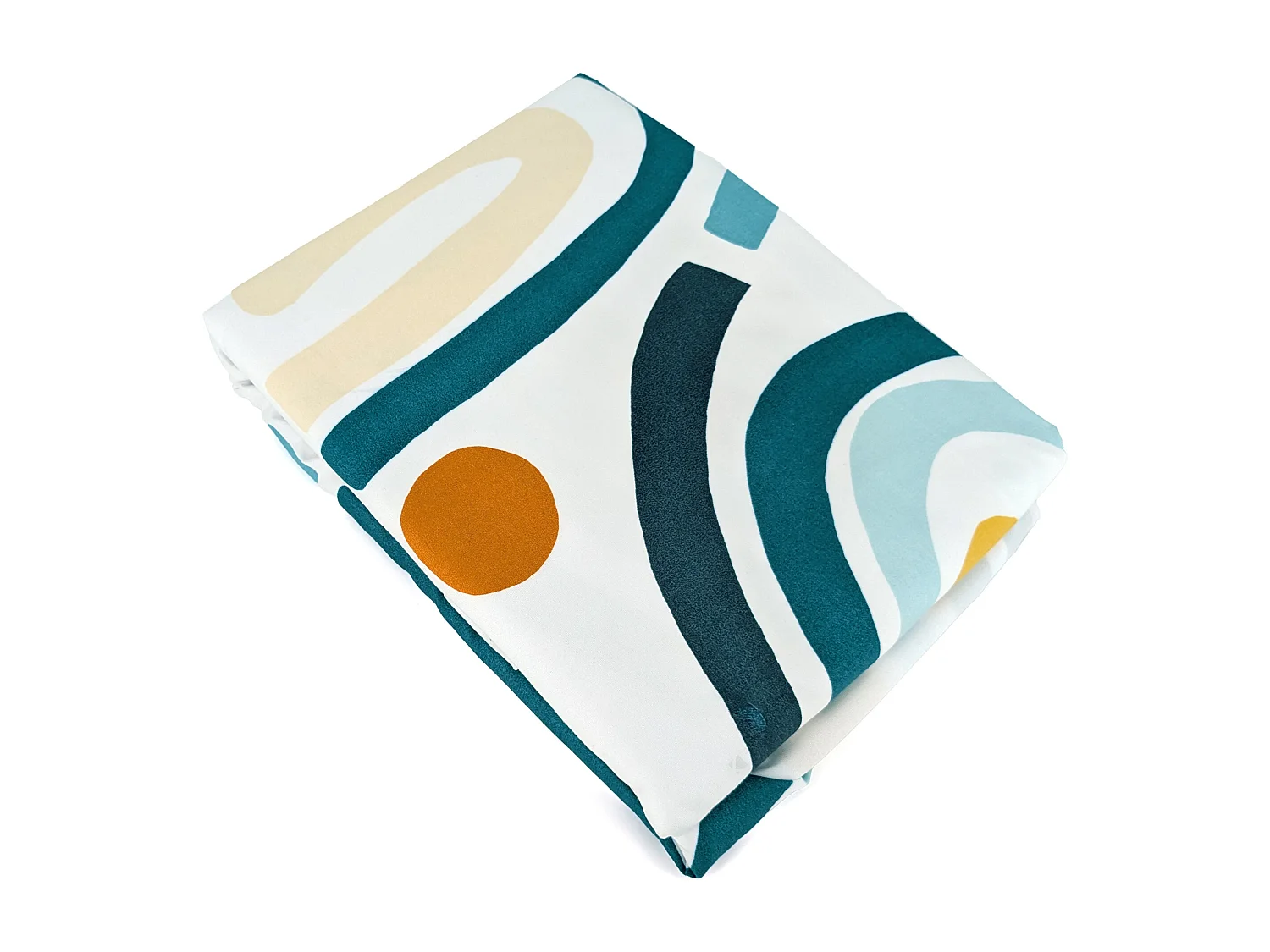 Parure de lit 240x220 cm Microfibre ARC EN CIEL Blanc 3 pièces