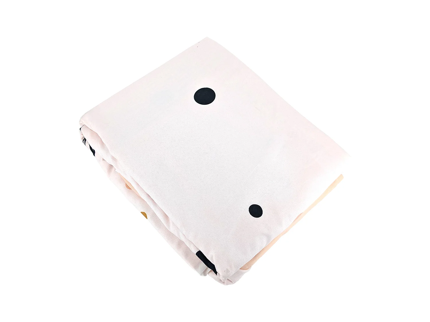 Parure de lit 240x220 cm microfibre POSITIVE blanc 3 pièces