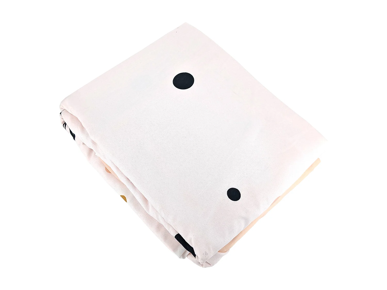 Parure de lit 240x220 cm microfibre POSITIVE blanc 3 pièces