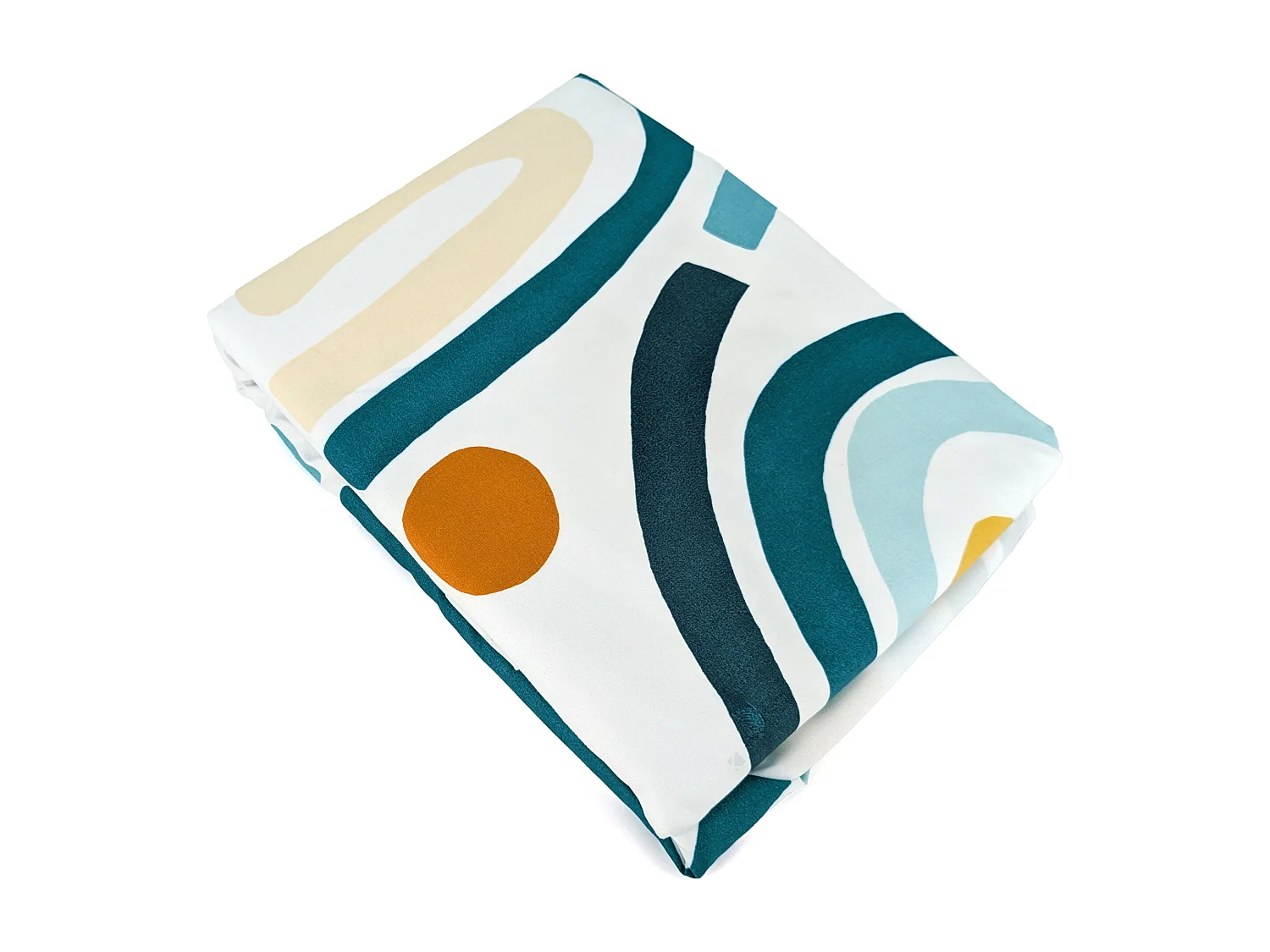 Parure de lit 260x240 cm Microfibre ARC EN CIEL Blanc 3 pièces