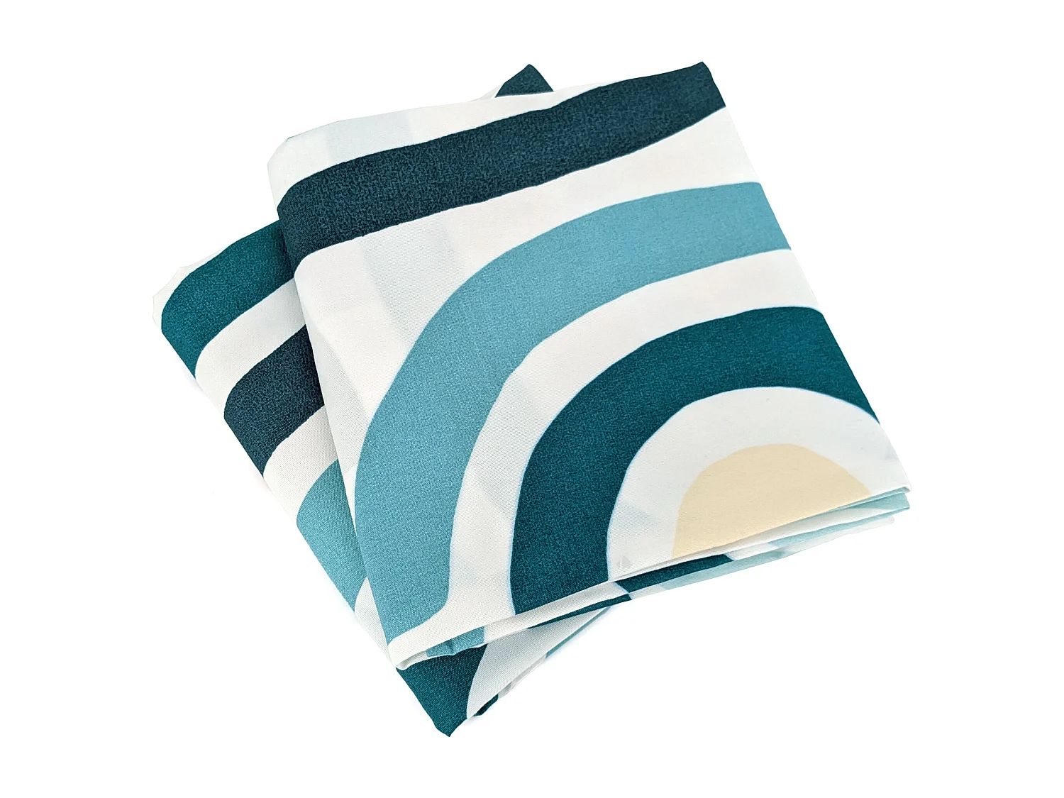 Parure de lit 260x240 cm Microfibre ARC EN CIEL Blanc 3 pièces