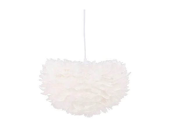 Nicola éclairage lampe pendentif 45x45x25cm blanc.