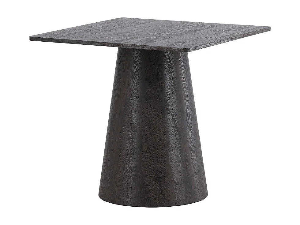 Table à Manger Design "Lanzi" 80cm Moka