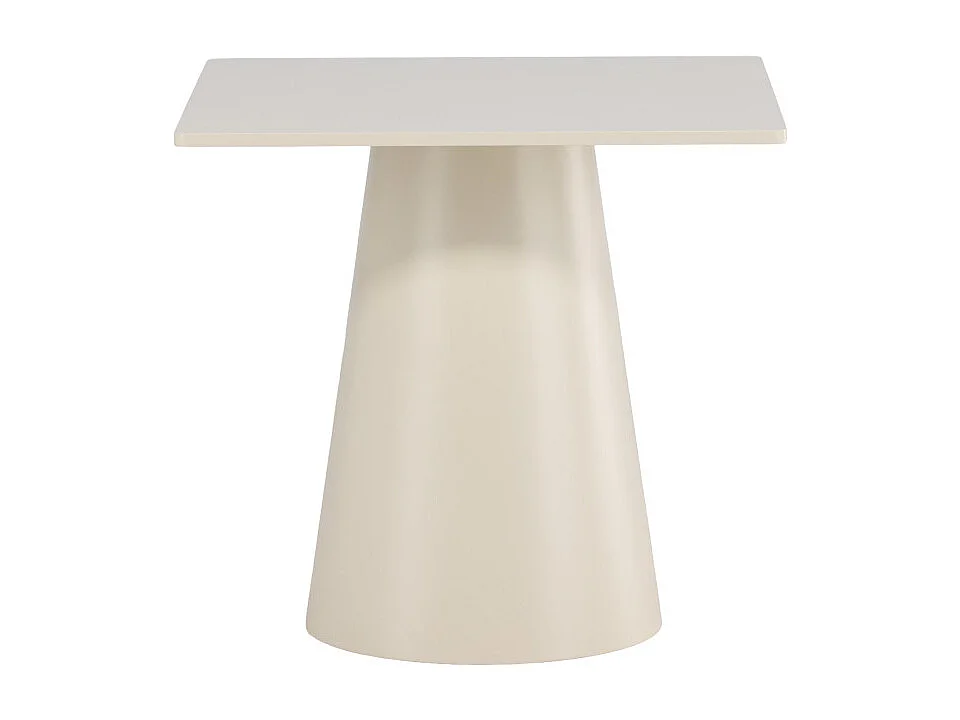 Table à Manger Design "Lanzi" 80cm Beige
