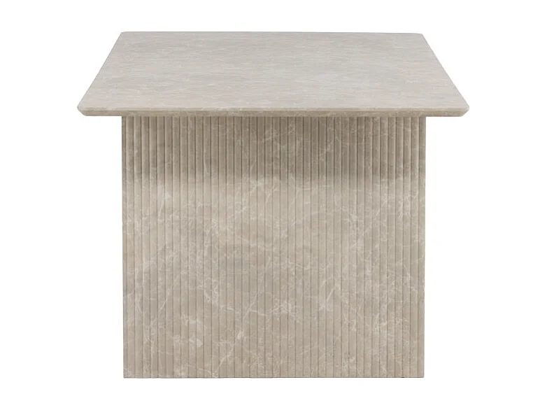 Table à Manger Design "Vail" 200cm Beige