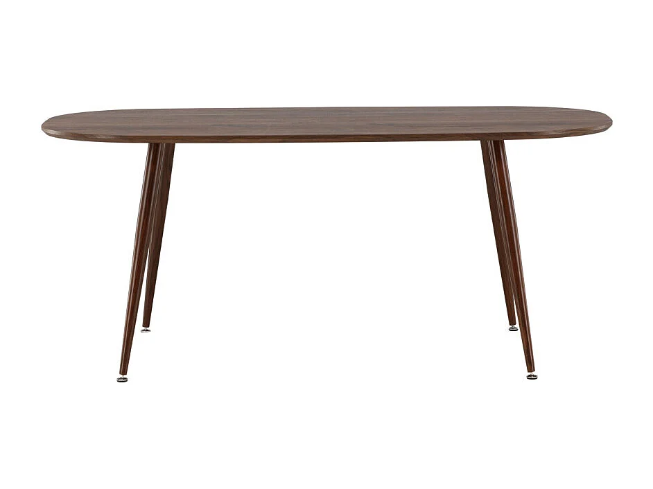 Sanford eetkamertafel 90x180cm bruin.