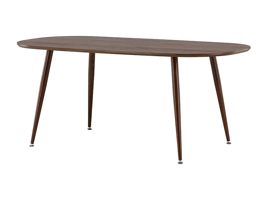 Sanford eetkamertafel 90x180cm bruin.