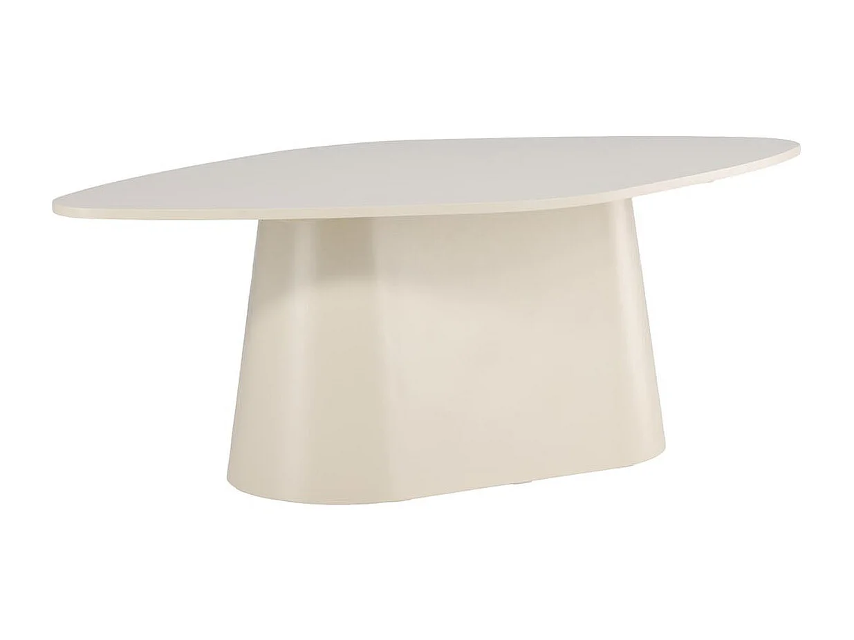 Table à Manger Design "Diamond" 210cm Beige