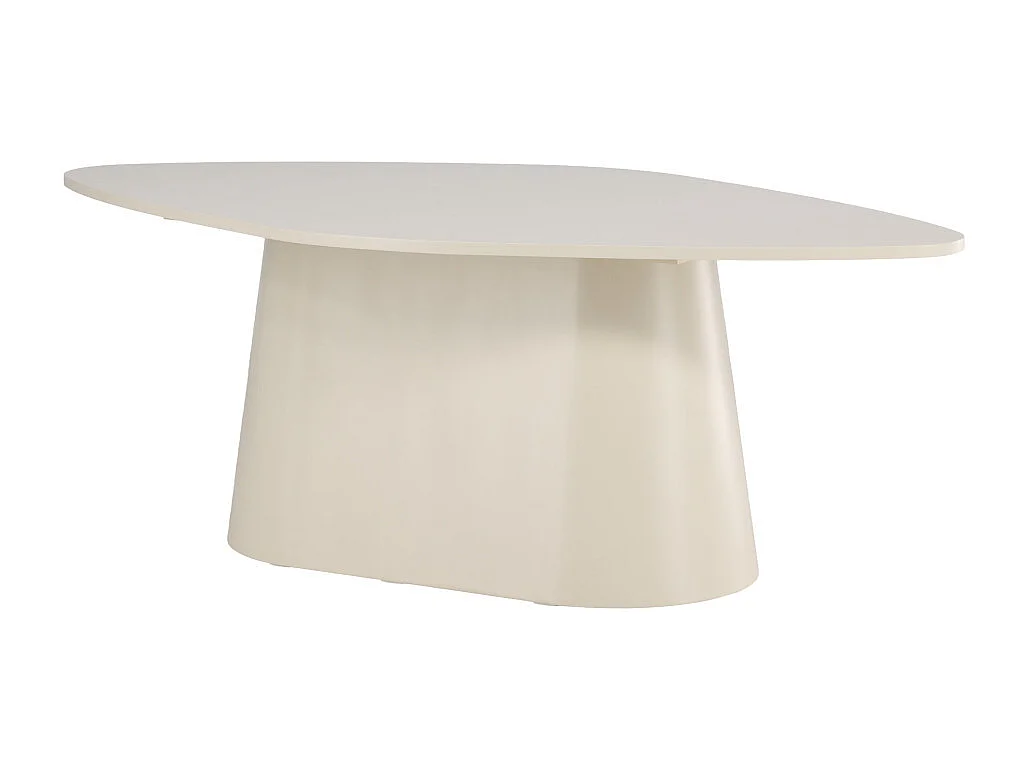 Table à Manger Design "Diamond" 210cm Beige
