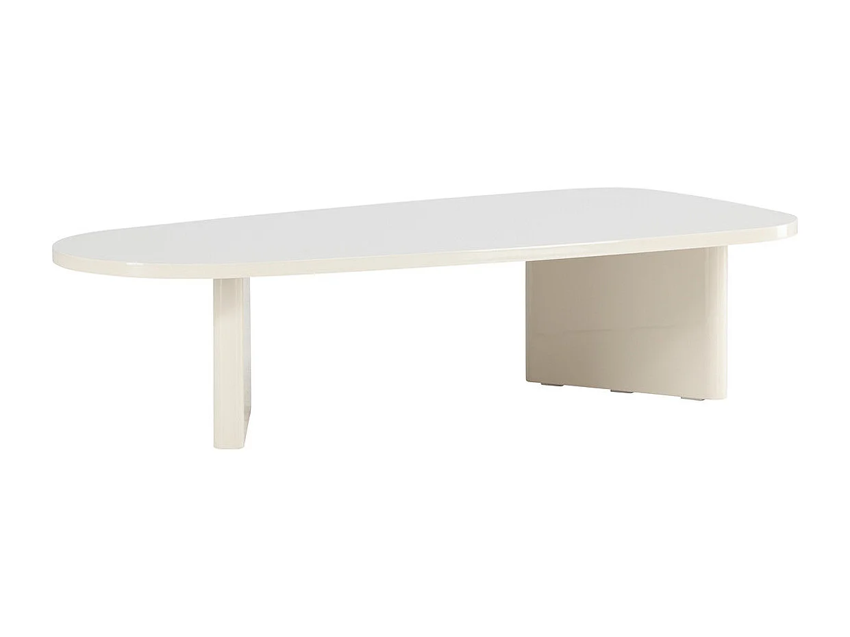 Table Basse Design "Gronvik" 130cm Beige