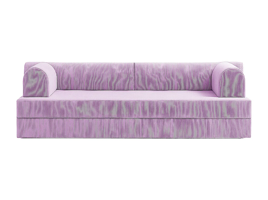 Canapé droit convertible KOMFY 3 pl, déhoussable