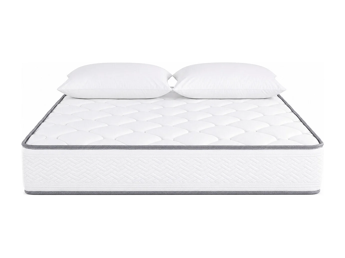 Matelas Iris, 20 cm, mousse haute densité, ferme, réversible + oreiller(s)