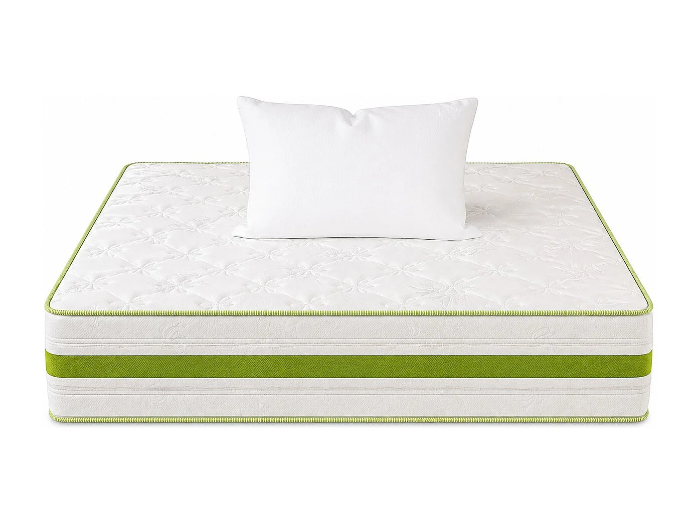 Matelas Rêverie, 30 cm, mousse haute densité, ferme, réversible + oreiller(s)