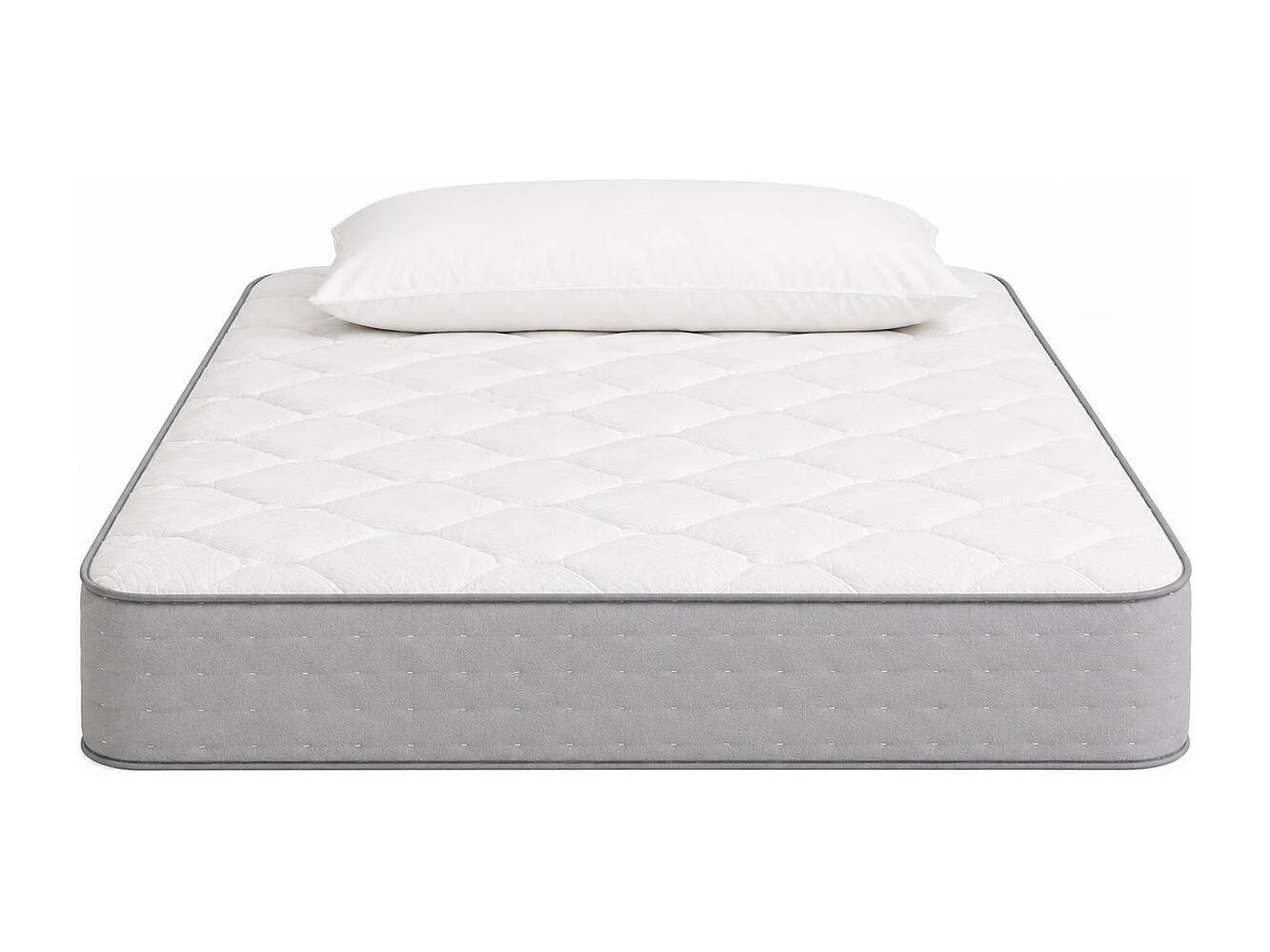 Matelas Zen, 20 cm, mousse haute densité, ferme, réversible + oreiller(s)