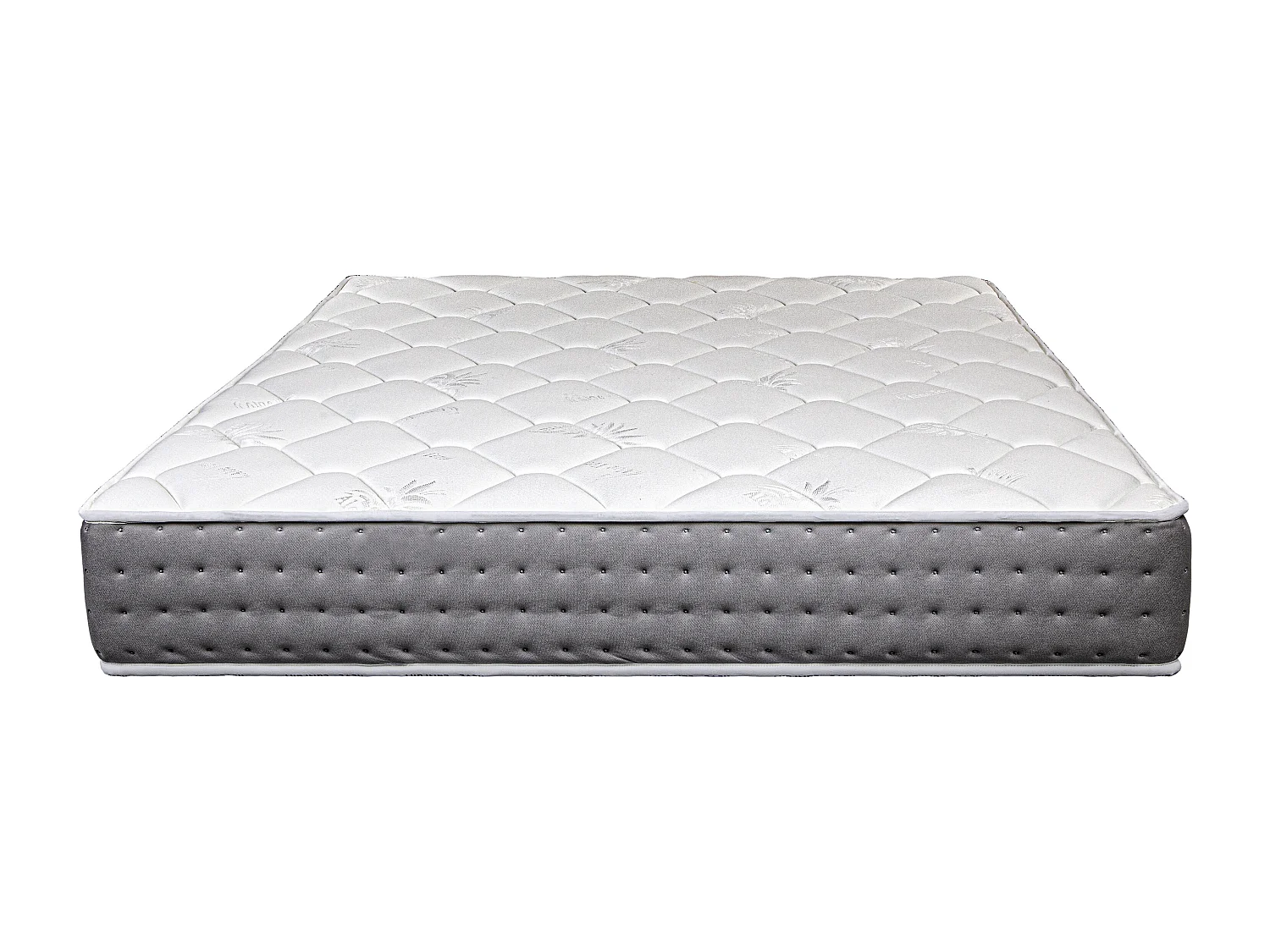 Matelas Sakina, 24cm, Ressorts Ensachés, Mousse Haute Densité, Indépendance de Couchage, Soutien ferme, réversible