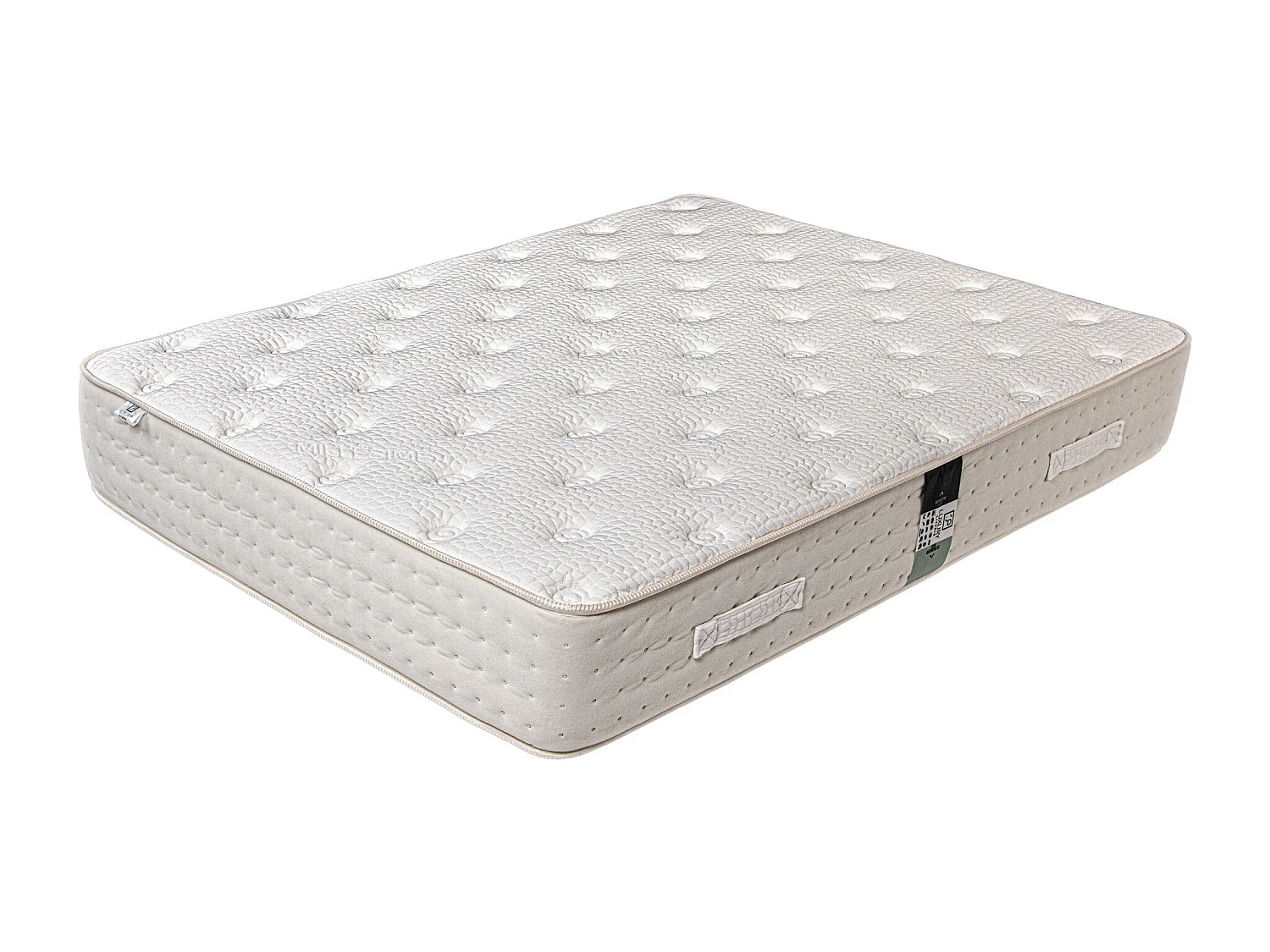 Matelas Purlux, 24cm, latex, mousse haute densité, ferme, indépendance du couchage, réversible