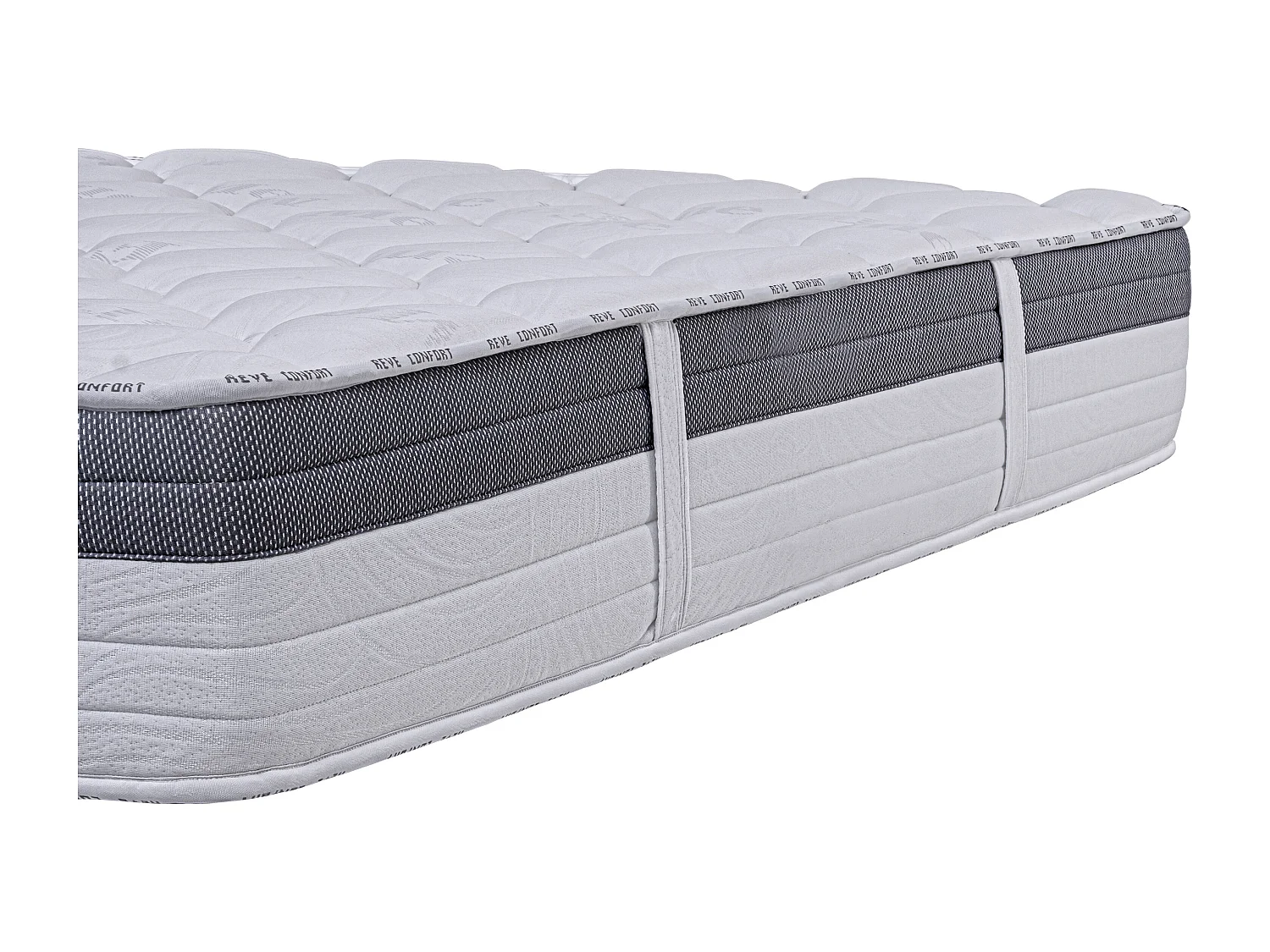 Matelas GoldVisco, 26cm, mousse haute densité, indépendance du couchage, ergonomique, haute adaptabilité, réversible
