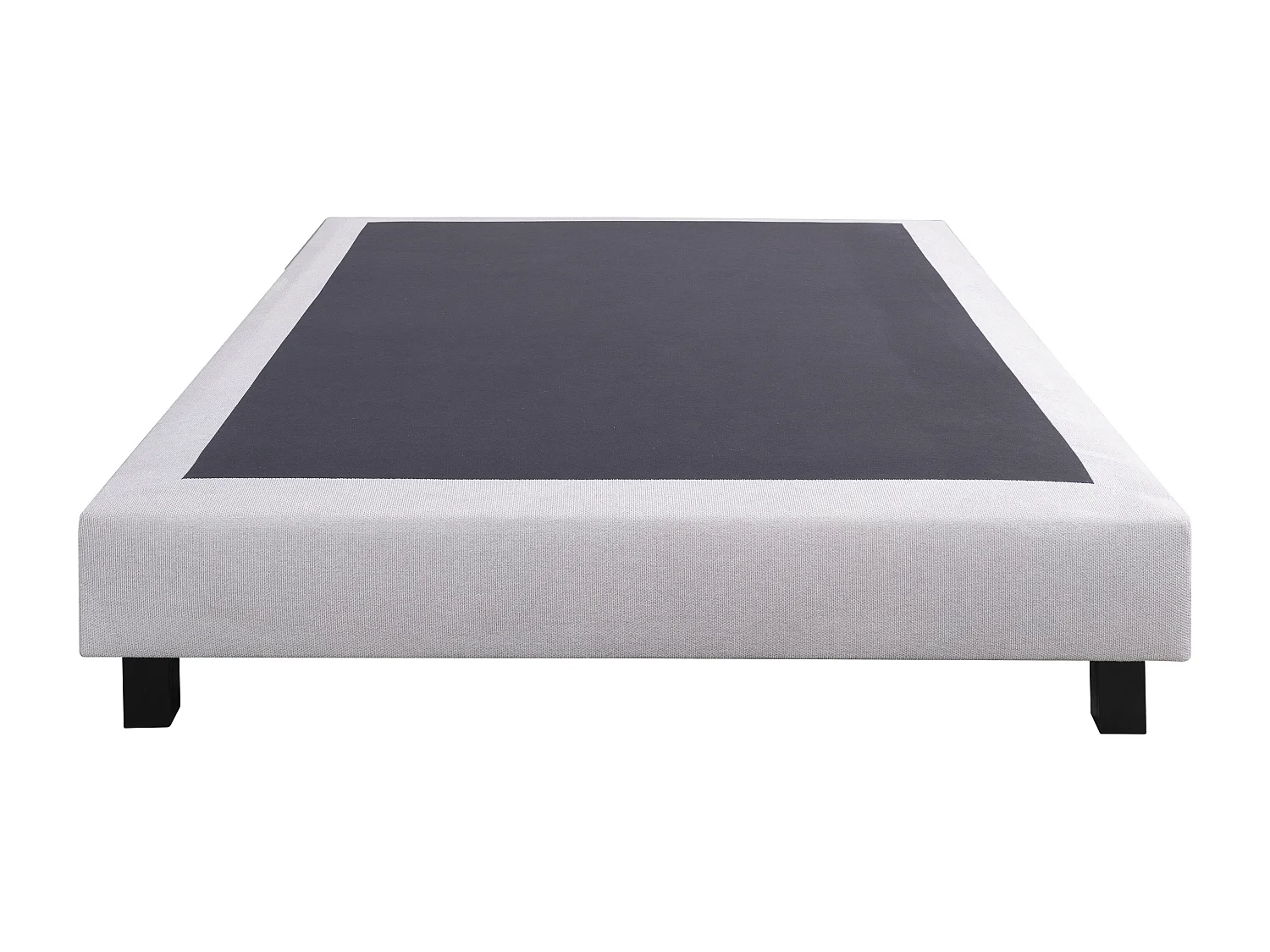 Ensemble matelas Relaxation, 27 cm, ressorts ensachés, Equilibré, réversible + sommier gris ep20cm + oreiller + couette + Tête de Lit