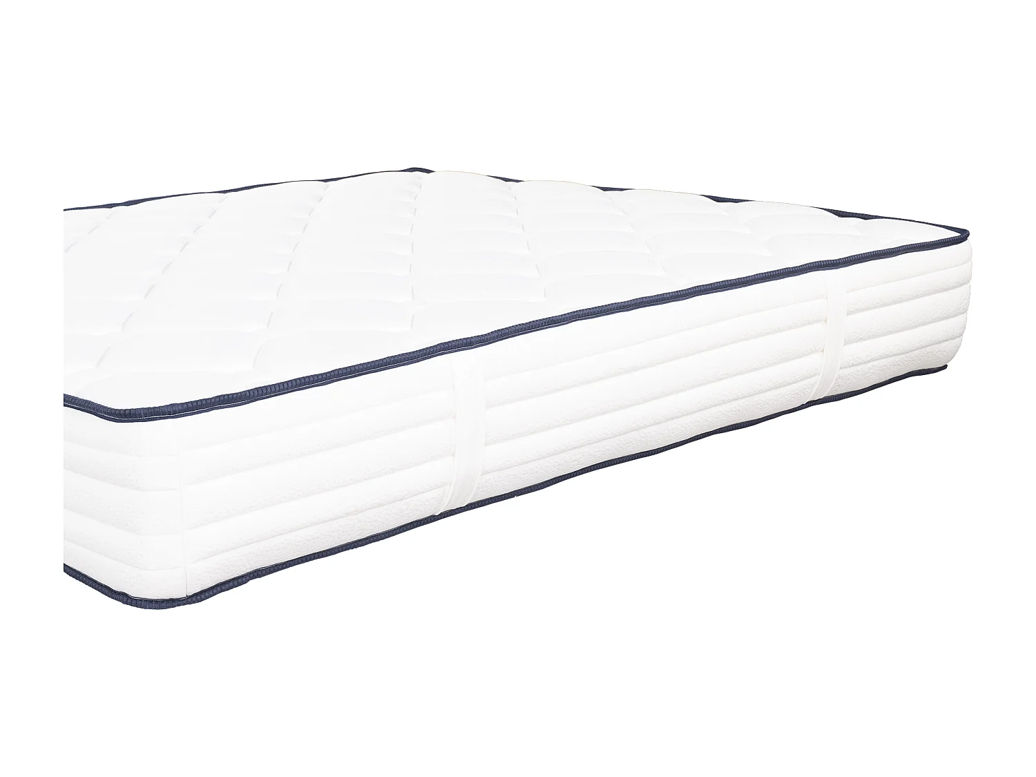Ensemble matelas Patriote, 30 cm, ressorts ensachés, ferme, réversible + sommier beige ep20cm + oreiller + couette