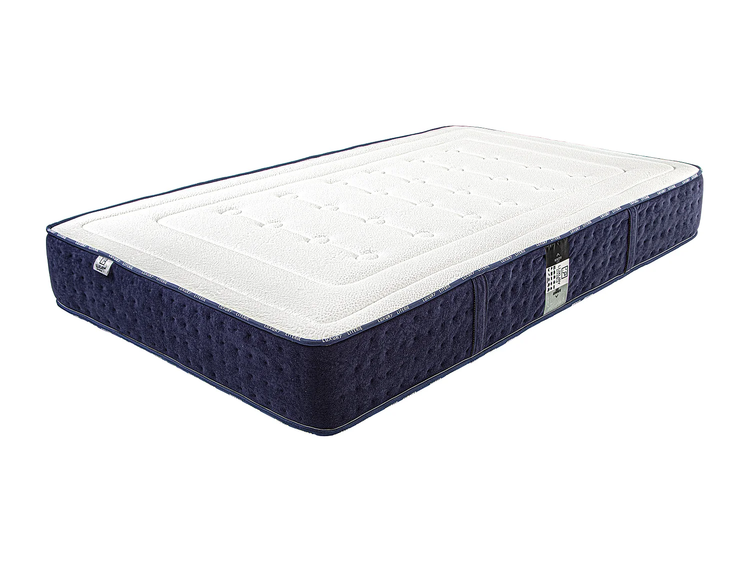Matelas Nuage, 22 cm, mousse haute densité, mi-ferme, réversible + oreiller(s)