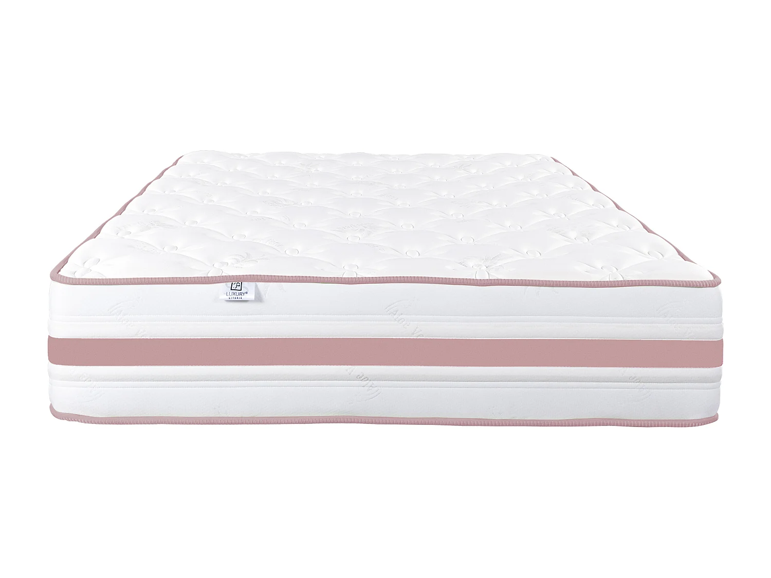 Matelas Rêverie Rosée, 30cm, mousse haute densité, indépendance du couchage, réversible
