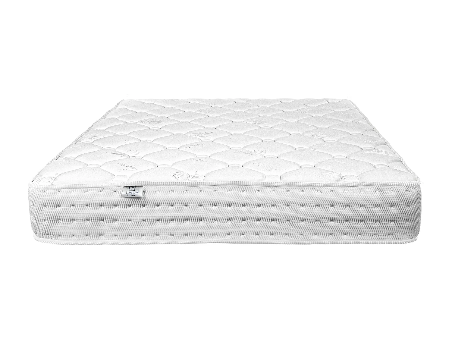 Matelas Zen Neige, 20 cm, mousse haute densité, ferme, indépendance du couchage, réversible