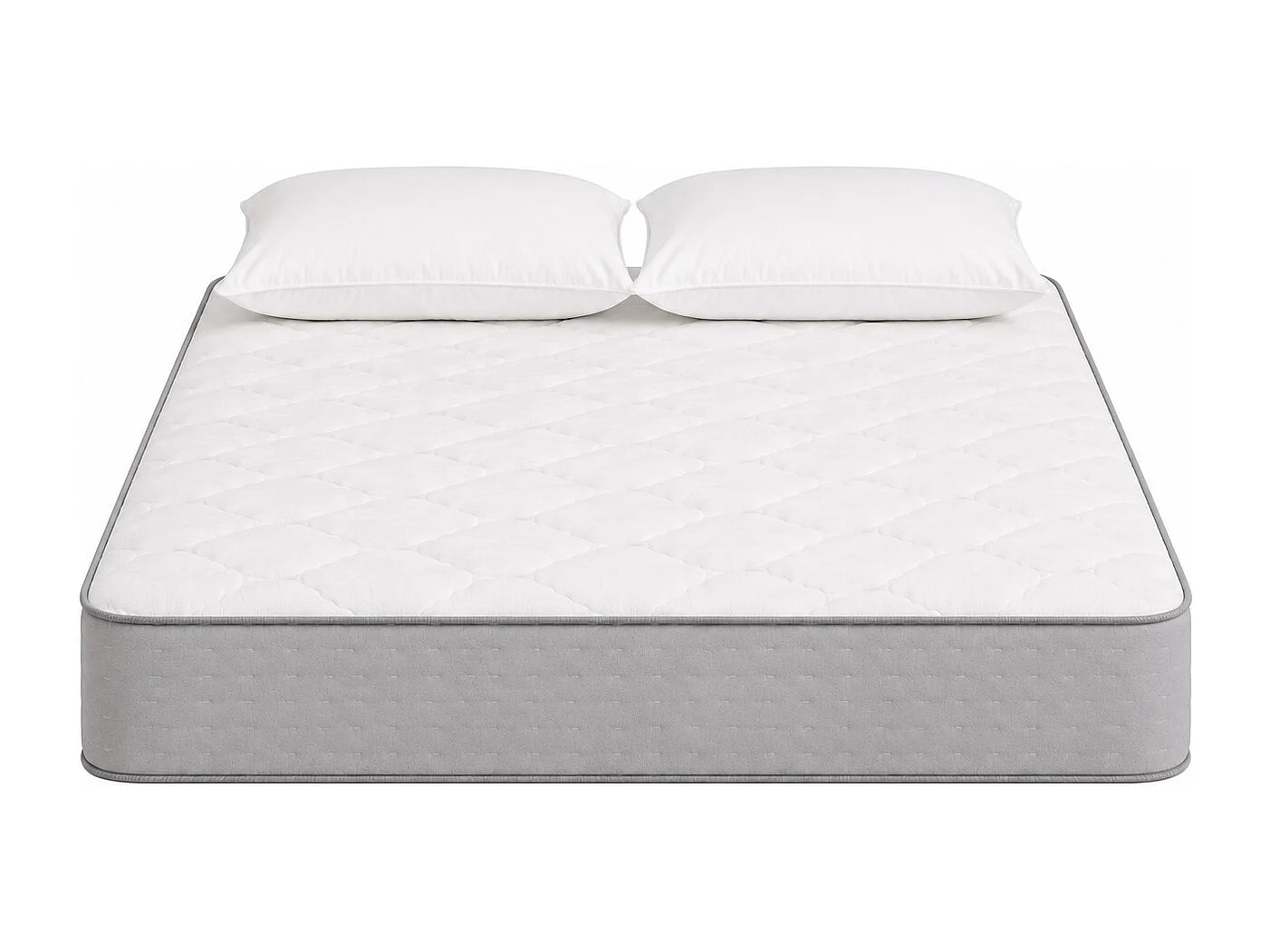 Matelas Zen, 20 cm, mousse haute densité, ferme, réversible + oreiller(s)