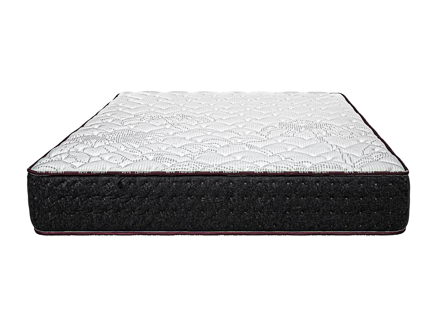 Matelas Goldplus, 24cm, mousse haute densité, haute adaptabilité, ergonomique, indépendance du couchage, réversible