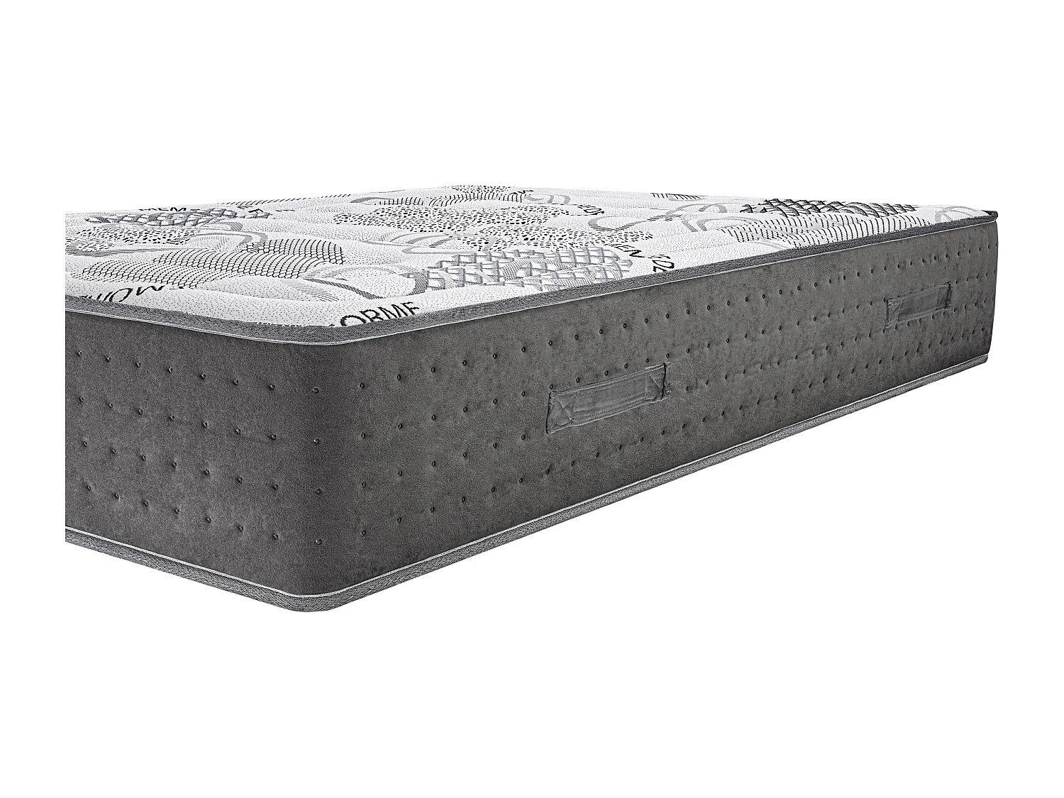 Matelas BestPoket, 26cm, ressorts ensachés, mousse haute densité, indépendance du couchage, réversible