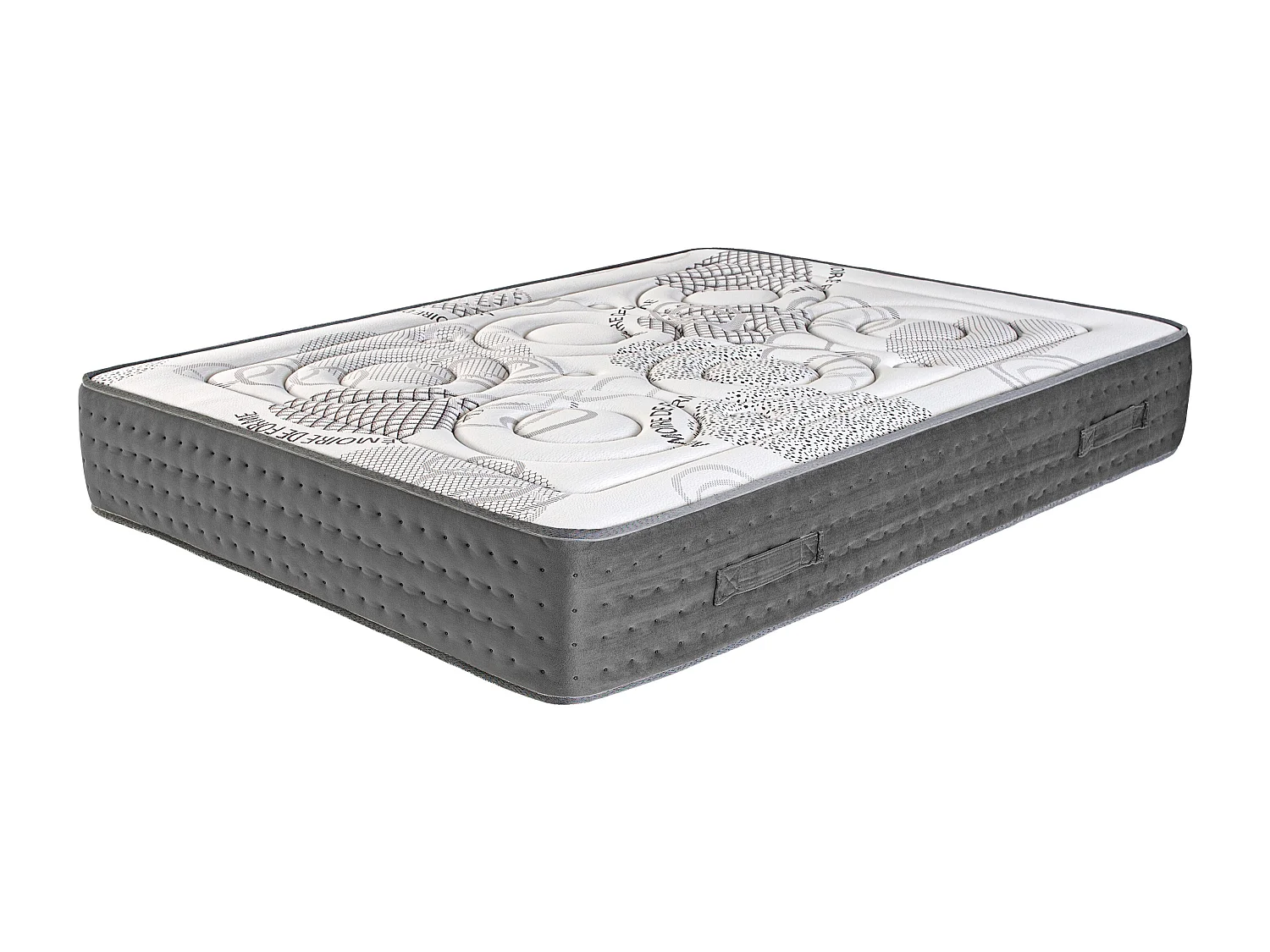 Matelas BestPrime, 26cm, ressorts ensachés, mousse haute densité, indépendance du couchage, réversible