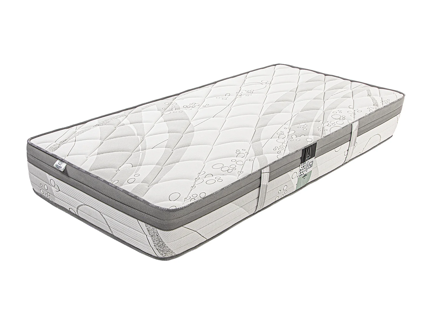 Matelas Relaxation, 27cm, Ressorts Ensachés, Mousse Haute Densité, Indépendance du Couchage, Soutien Equilibré