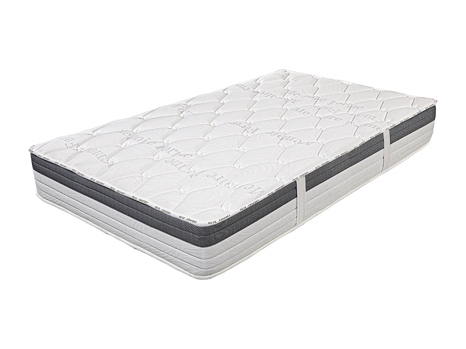 Matelas GoldVisco, 26cm, mousse haute densité, indépendance du couchage, ergonomique, haute adaptabilité, réversible