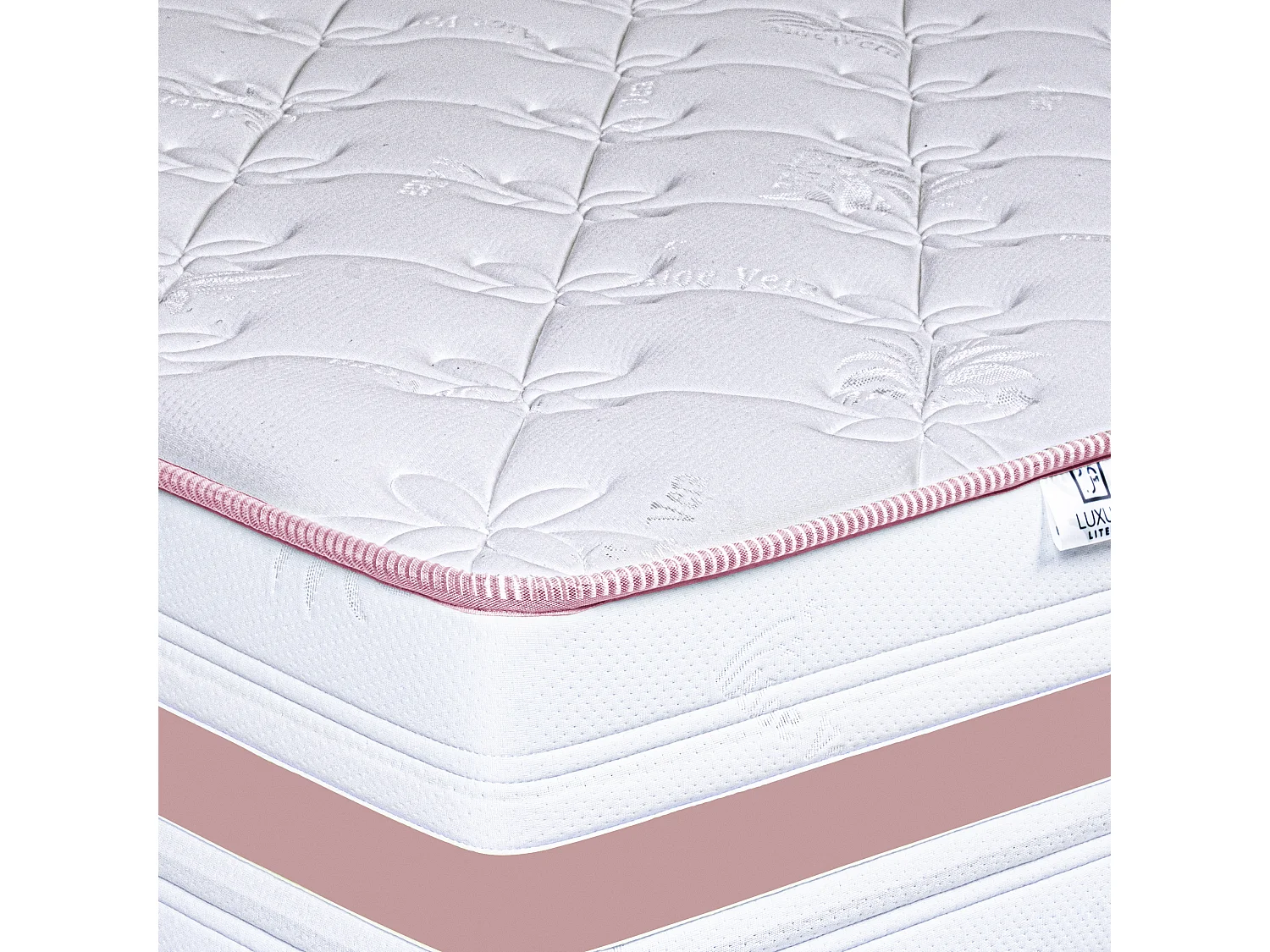 Matelas Rêverie Rosée, 30cm, mousse haute densité, indépendance du couchage, réversible