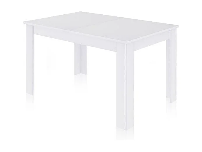 Mesa de comedor extensible Danna Artik White (Branco mate)