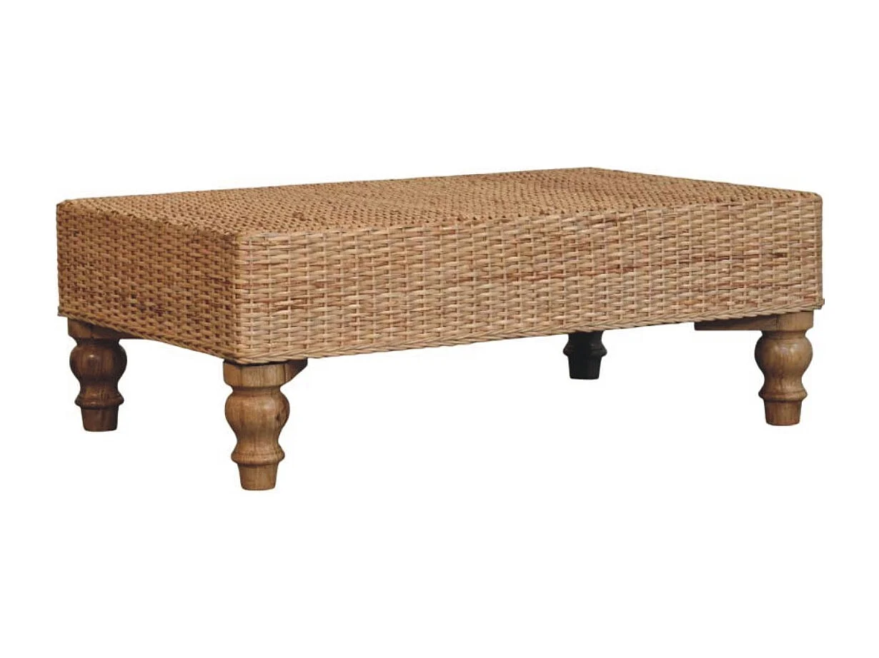 Soffbord Regency Woven i massivt trä