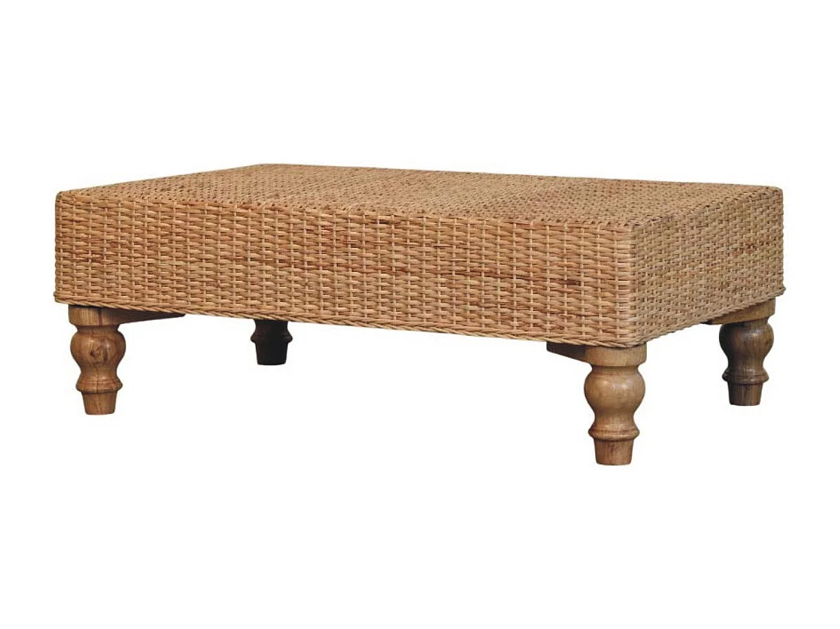 Soffbord Regency Woven i massivt trä
