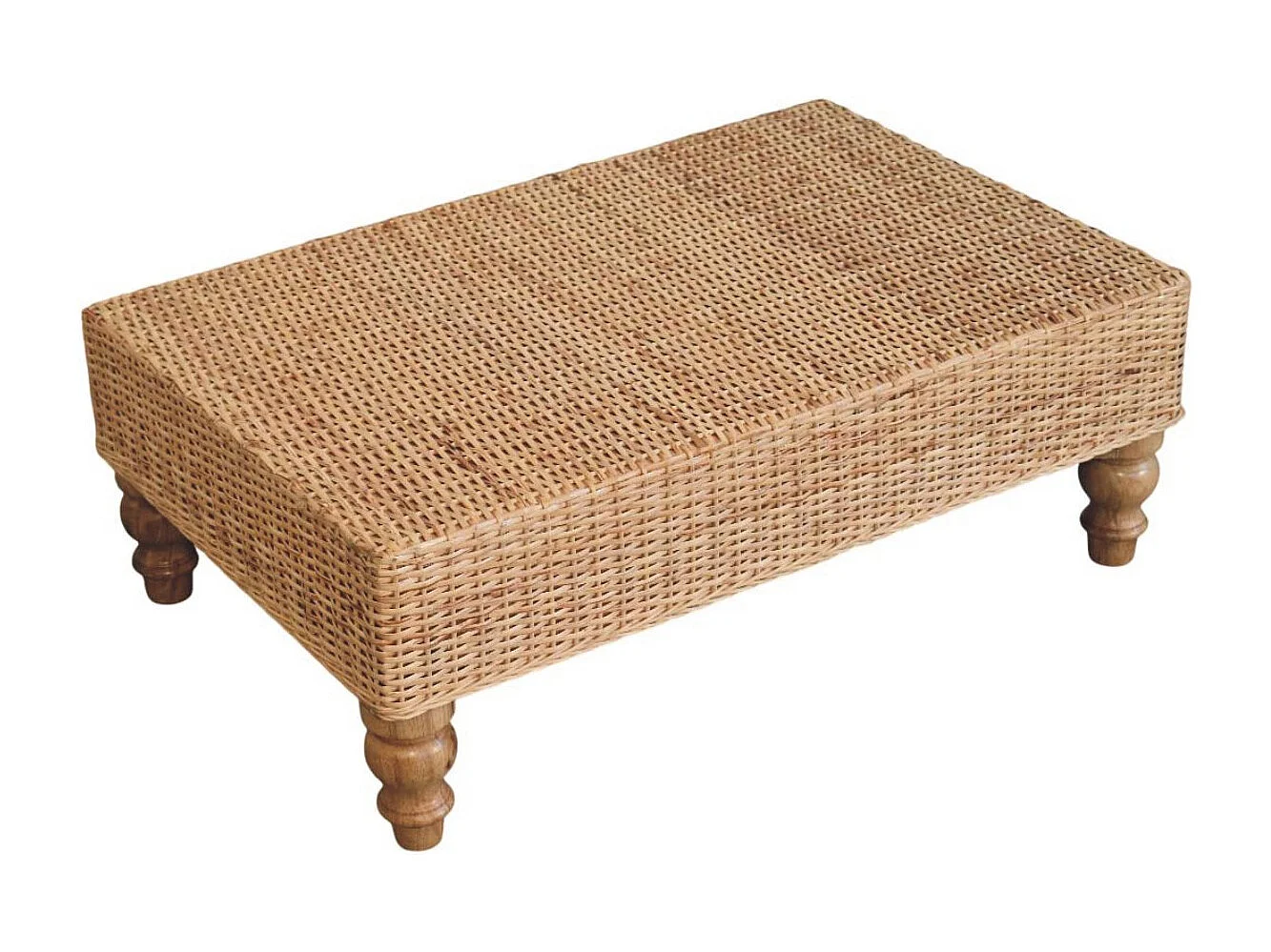 Soffbord Regency Woven i massivt trä