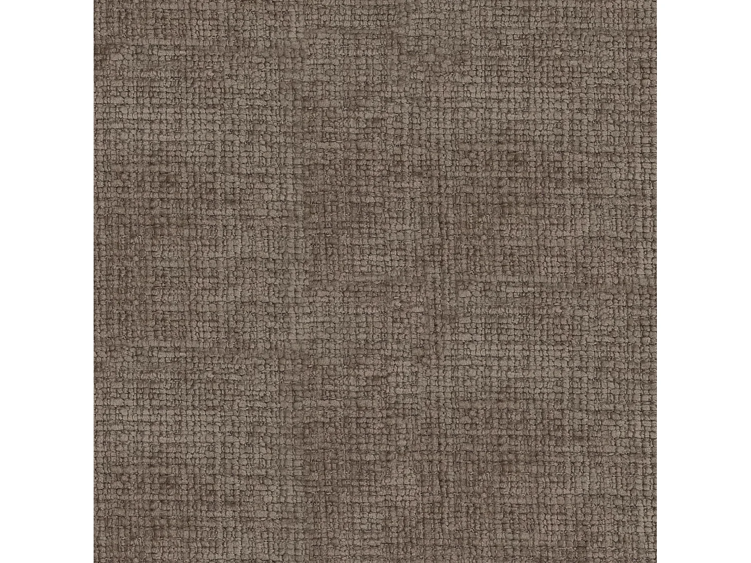 Canapé convertible coffre noyer 4 places RIO en velours gaufré taupe