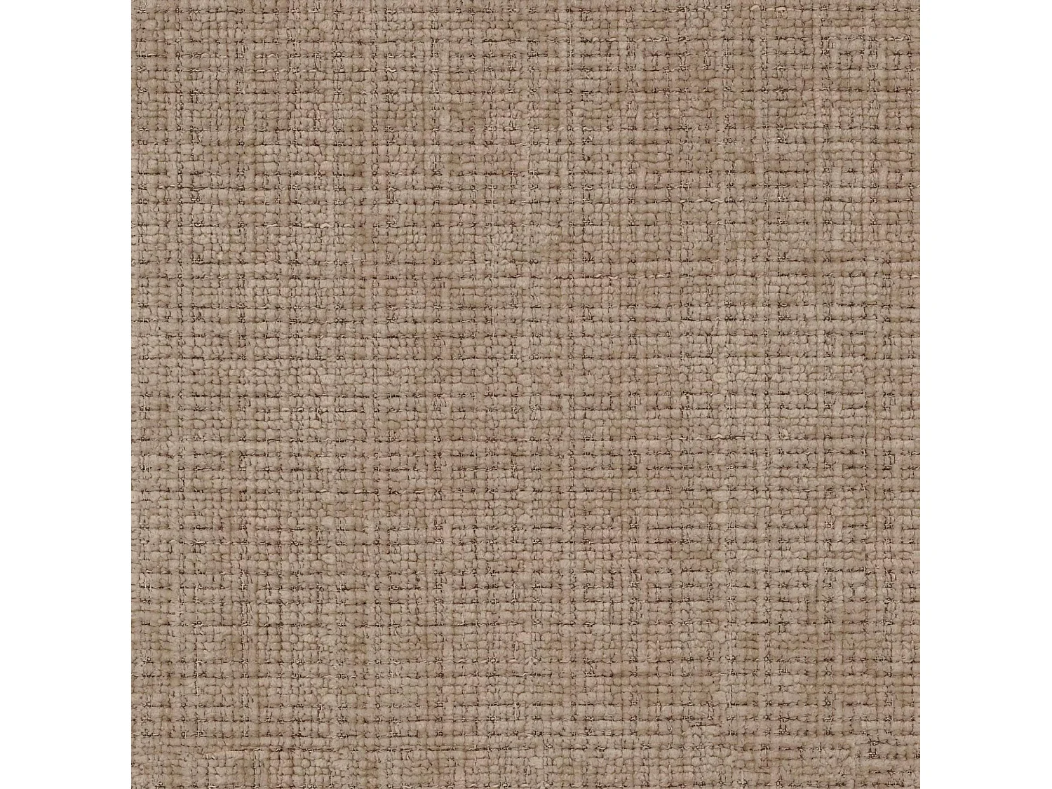 Canapé convertible coffre noyer 4 places RIO en velours gaufré beige