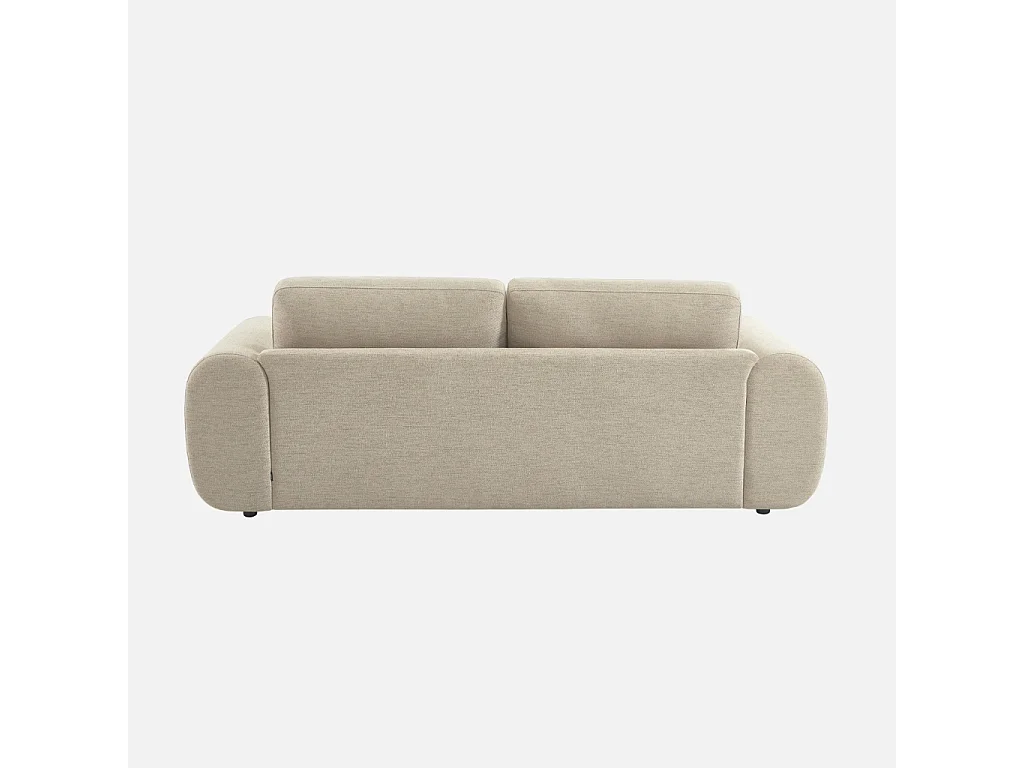 Divano in tessuto, 3 posti, beige