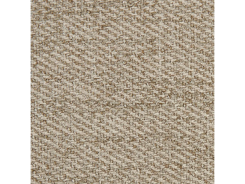 Pouf. repose-pieds pour canapé Zenio tissu beige - Zenio