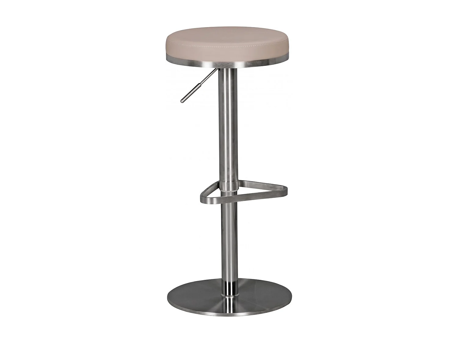 chaise taupe en acier durable de barstool M7 tabouret
