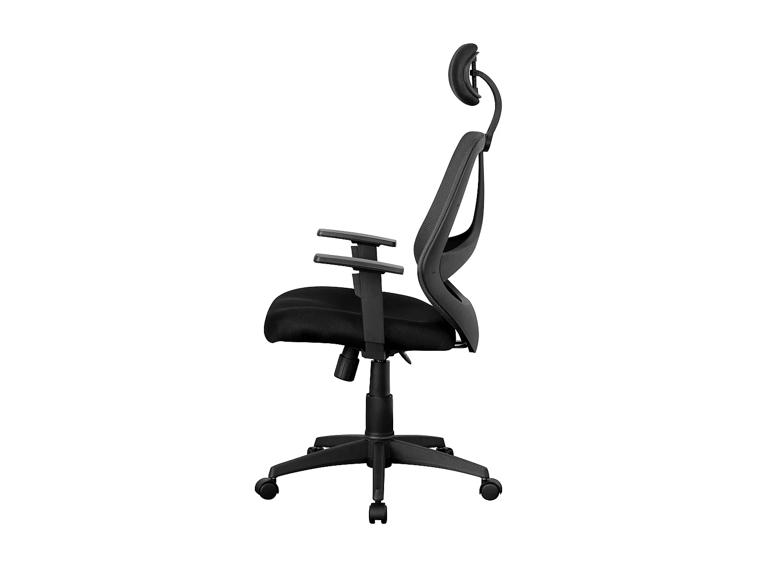 Bürostuhl Stoffbezug Schreibtischstuhl 120 kg Armlehne