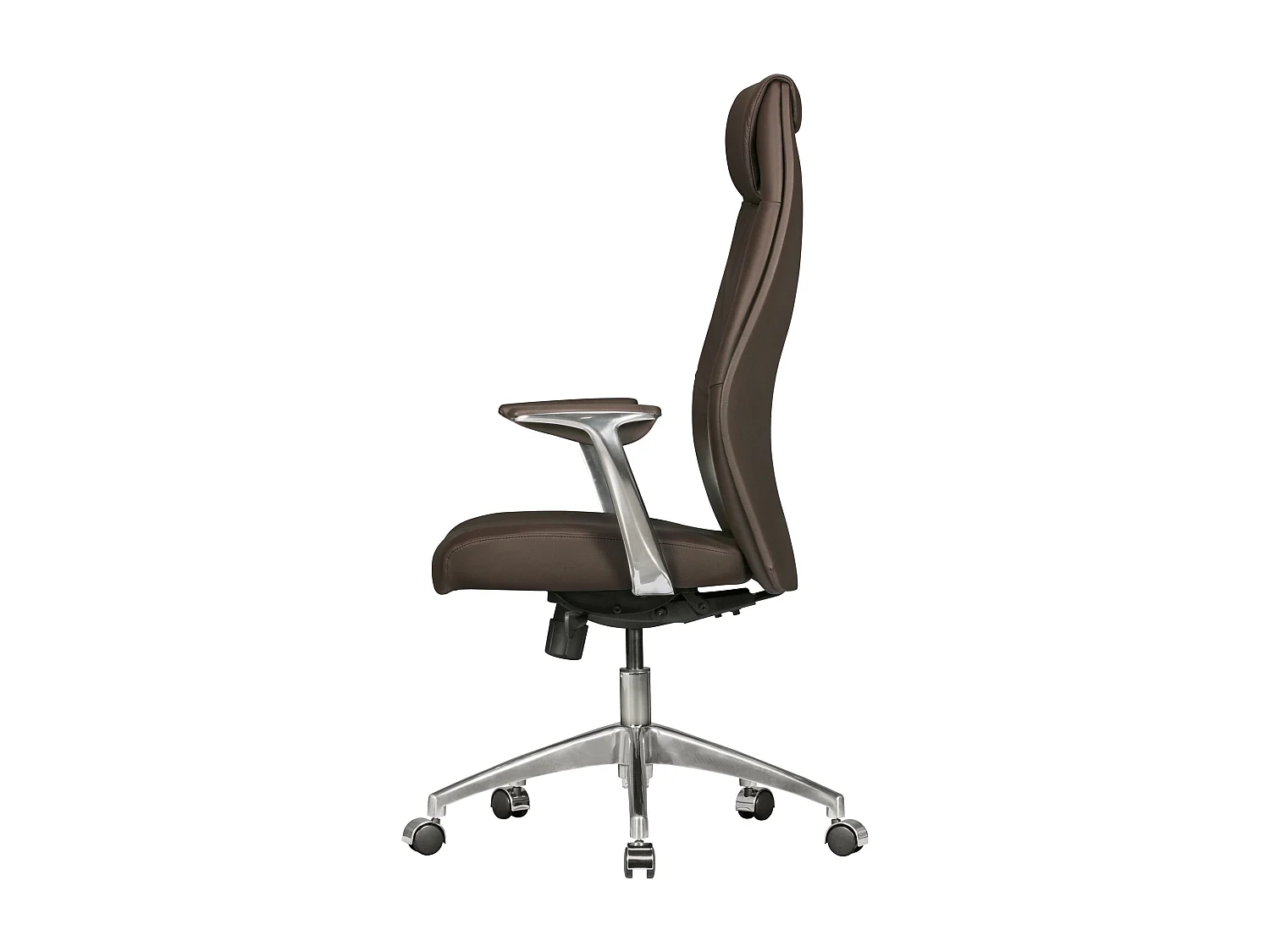 Bürostuhl Echtleder Braun Schreibtischstuhl X-XL 120 kg