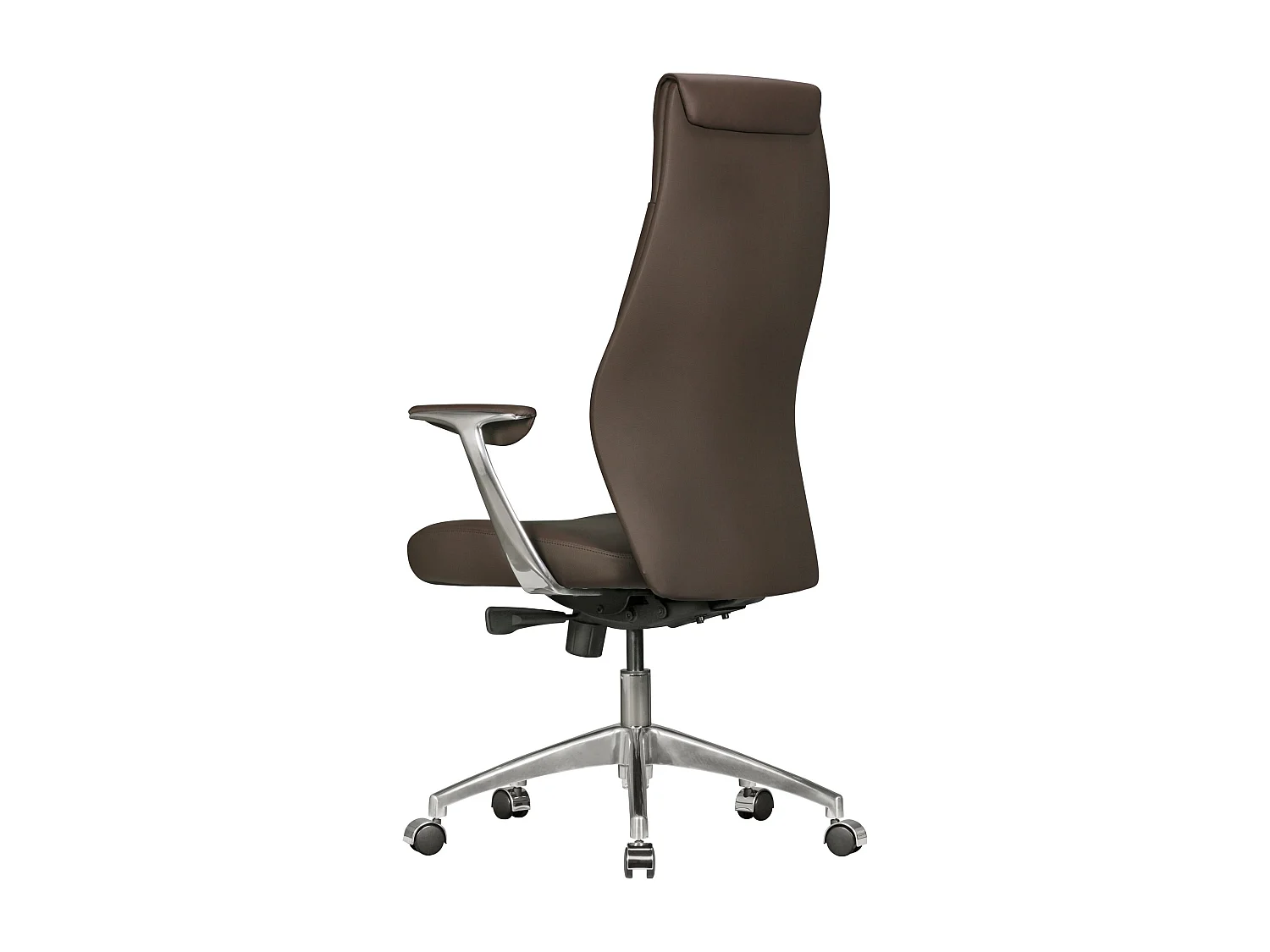 Bürostuhl Echtleder Braun Schreibtischstuhl X-XL 120 kg