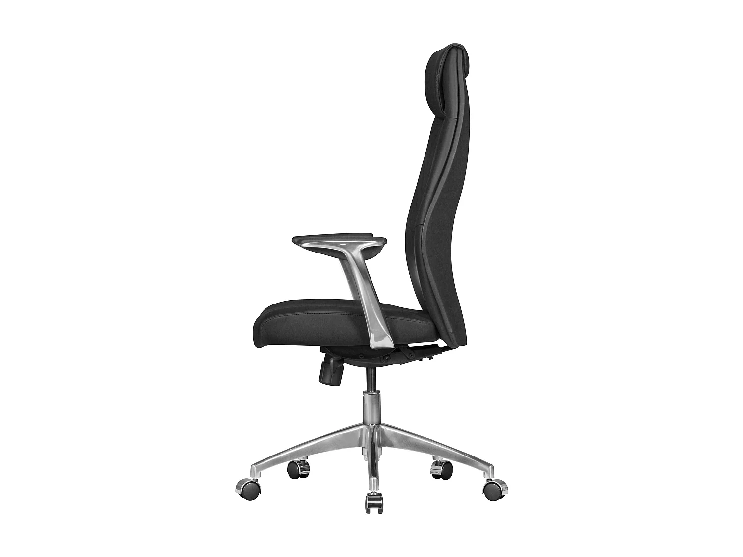 chaise de bureau en cuir véritable noir chaise de bureau