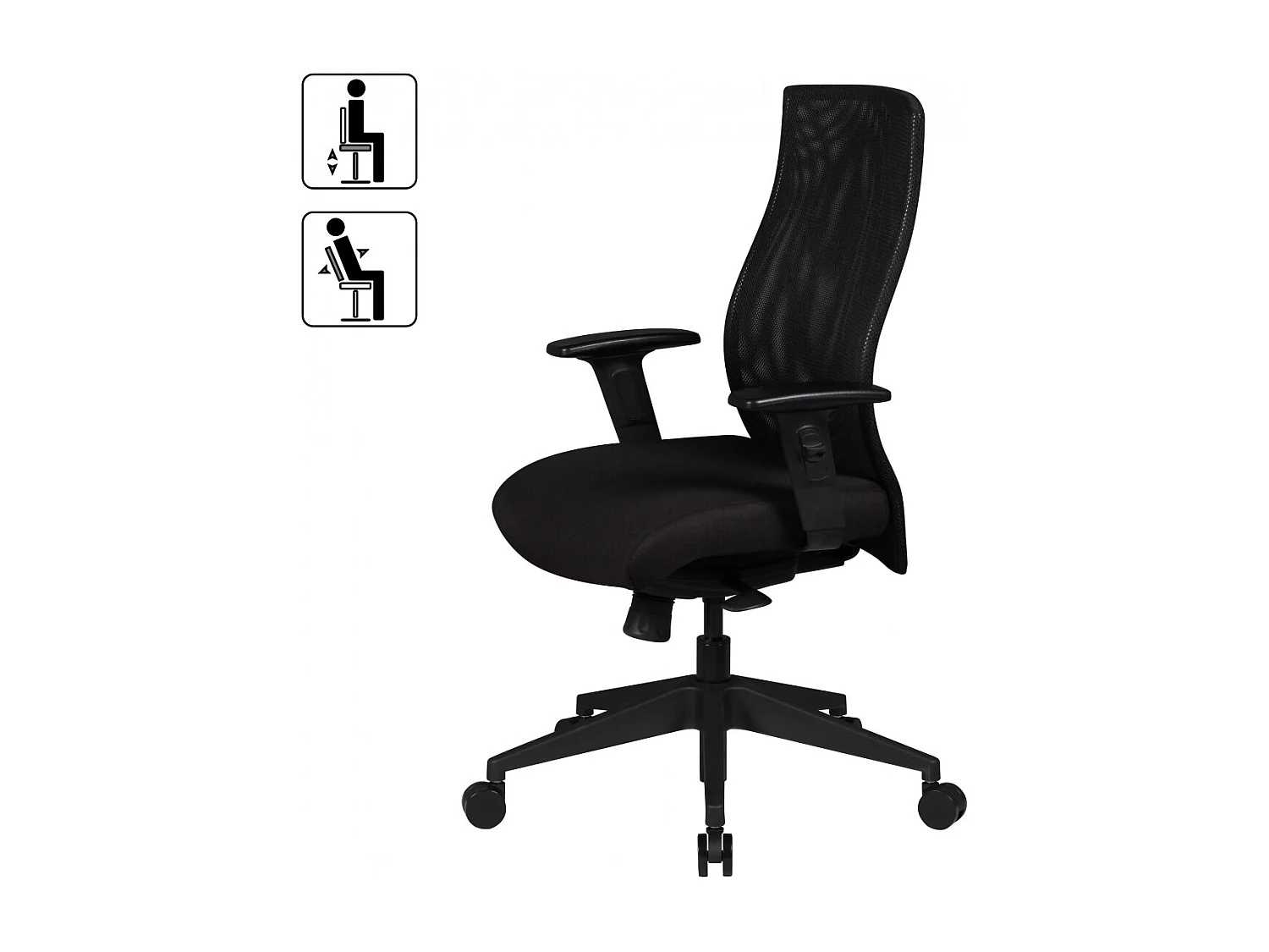housse de chaise de bureau tissu noir chaise de bureau