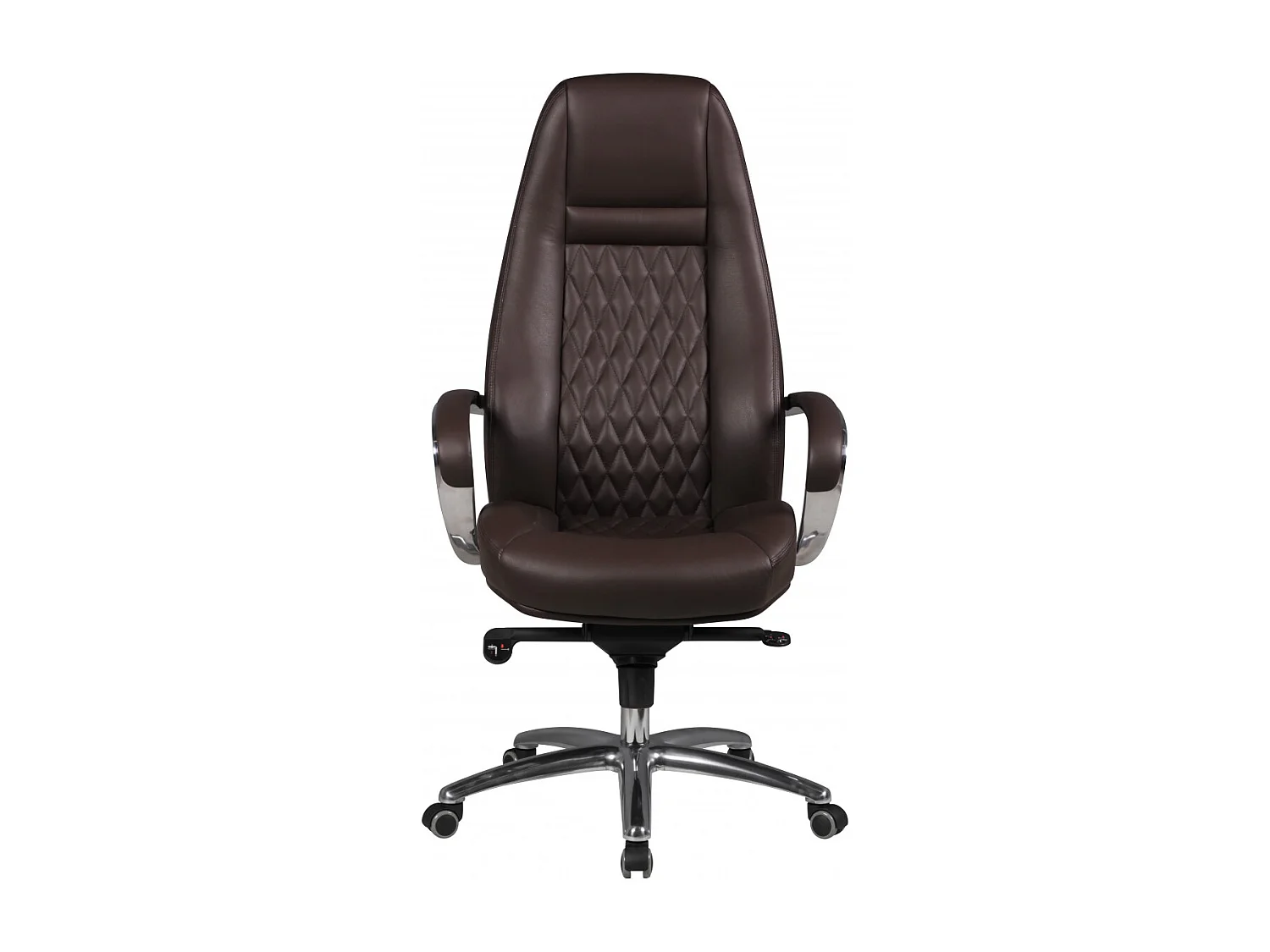 Bürostuhl AUSTIN Echt-Leder Braun Schreibtischstuhl 120