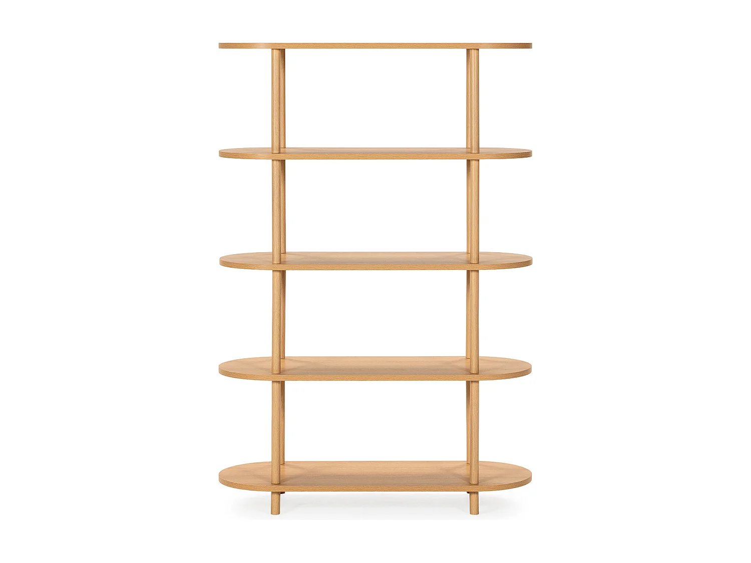 Etagère Montana avec 5 étagères effet Chêne